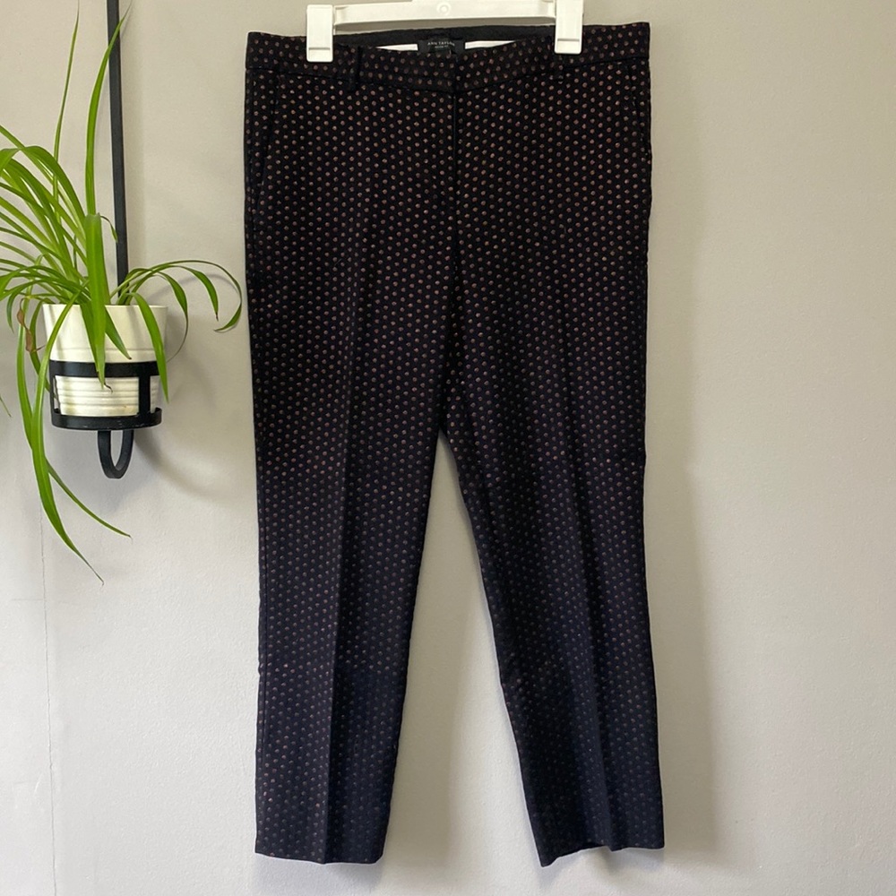 Ann Taylor polkadot pants